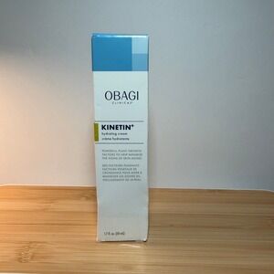 Obagi Clinical Kinetin+ Hydrating Cream Anti-Aging Face Moisturizer 1.7oz NIB